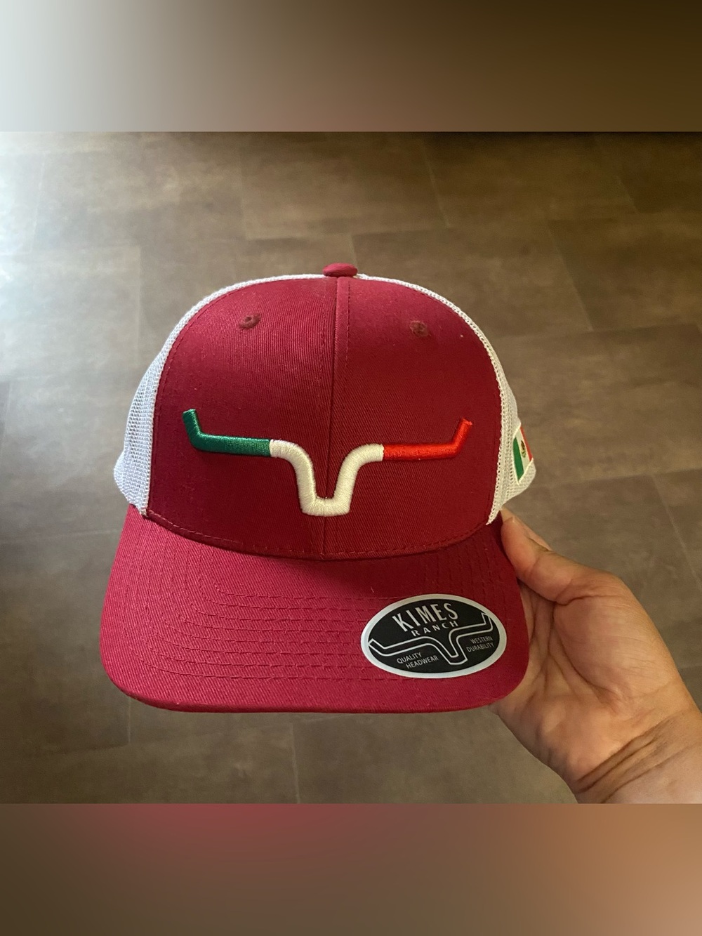 Kimes Ranch Men’s Maroon Trucker Hat